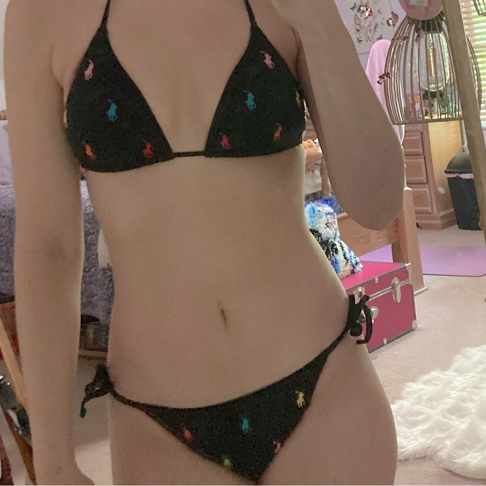 Black Bikini POLO RL